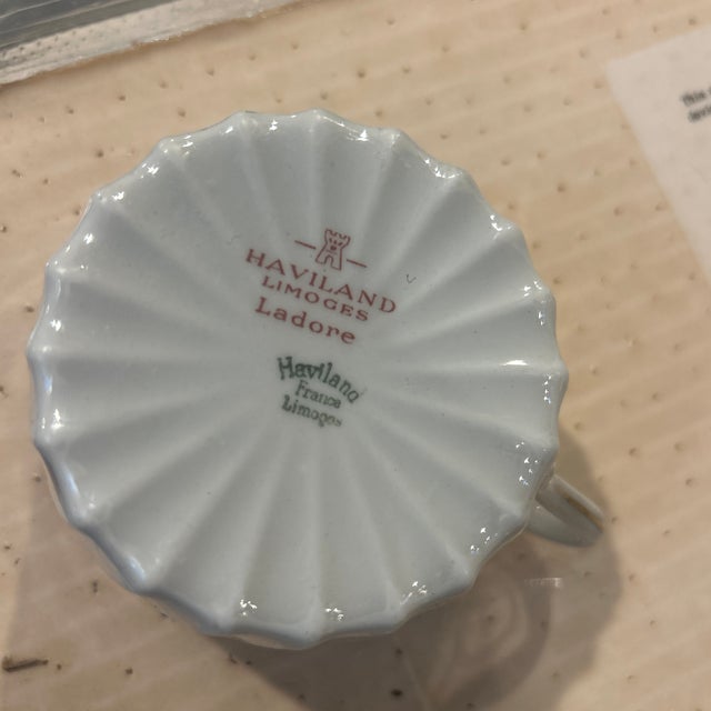 Off-white Vintage Haviland & Co Aesthetic Movement China Set - 78 pcs For Sale - Image 8 of 12