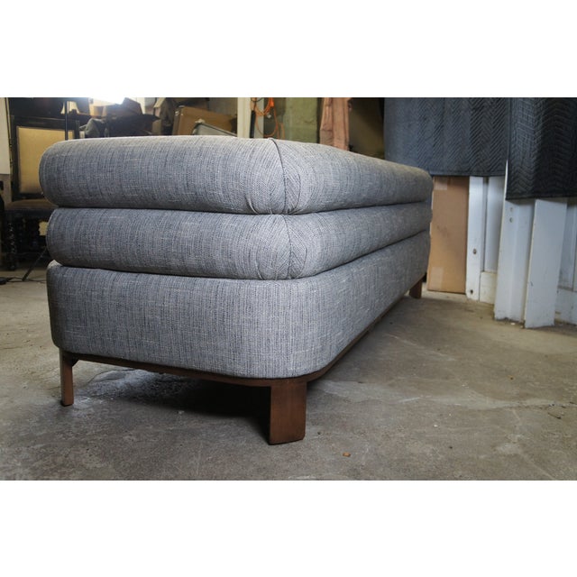 Brigette Romanek Mitchell Gold + Bob Williams Art Deco Style Modern Lucy Sofa For Sale - Image 11 of 12