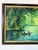 Vintage Antzinga Impressionist Two Man Canoeing River Scene Oil on Canvas – Framed For Sale - Image 4 of 11