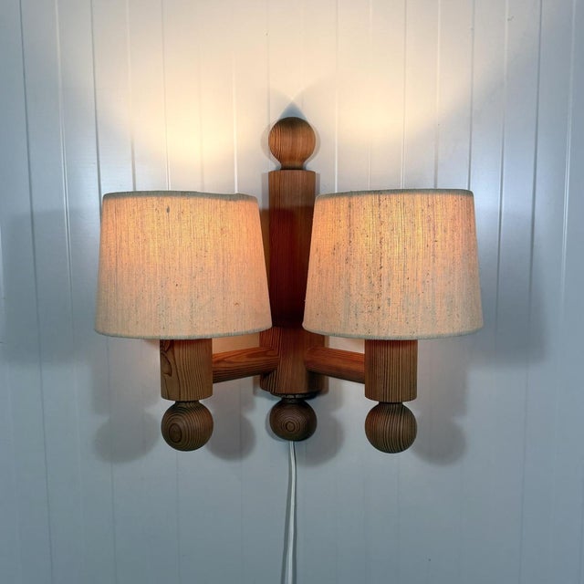 Vintage Wall Lamp by Uno Kristiansson for Luxus, 1960s For Sale - Image 14 of 18