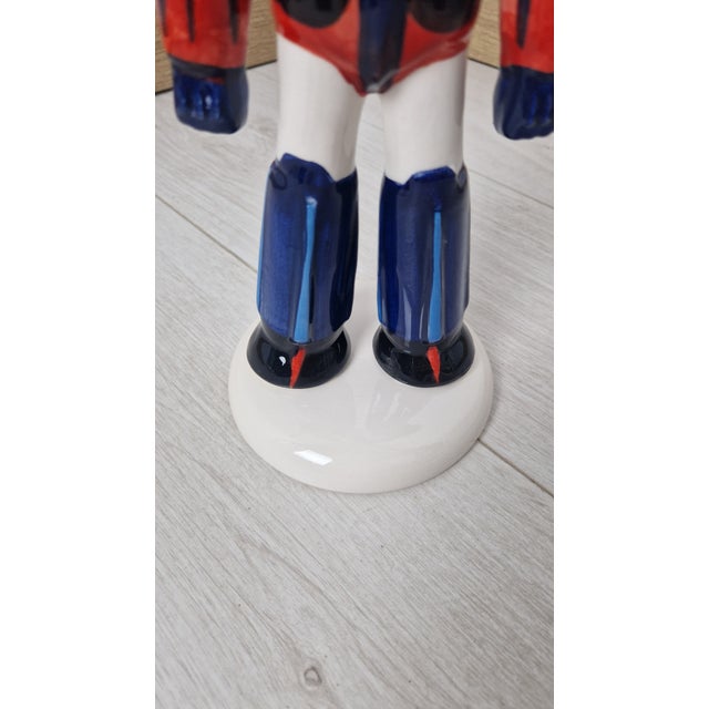 Hand-Painted Ceramic Ornament Sculpture from Artigianato Italiano For Sale - Image 10 of 11
