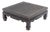 Mid Century Black Chinoiserie Square Coffee Table by Baker For Sale