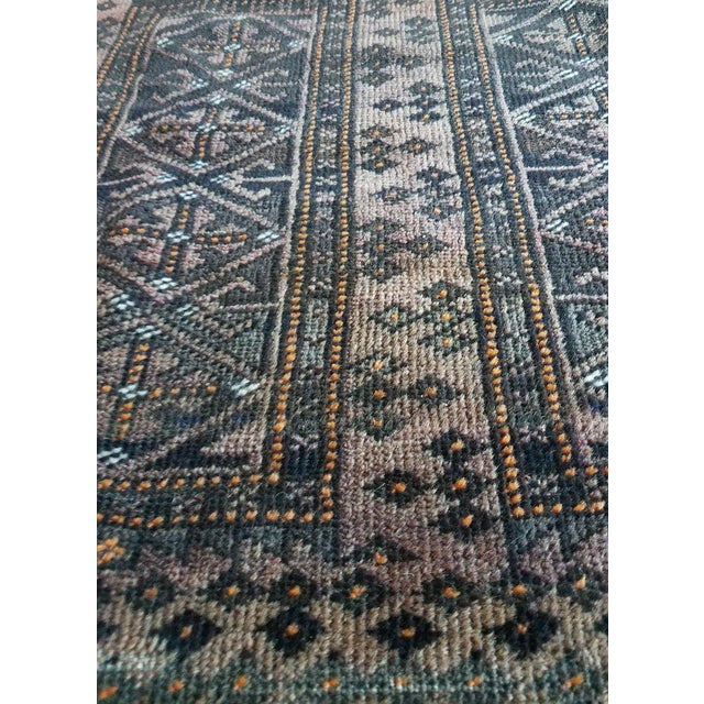 Modern Oriental Tribal Area Sar 5 Rug- 3'4" x 5 For Sale - Image 4 of 6