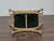 French Neoclassical Style Curule Stool, Gilded Wood and Upholstered Seat For Sale - Image 11 of 12