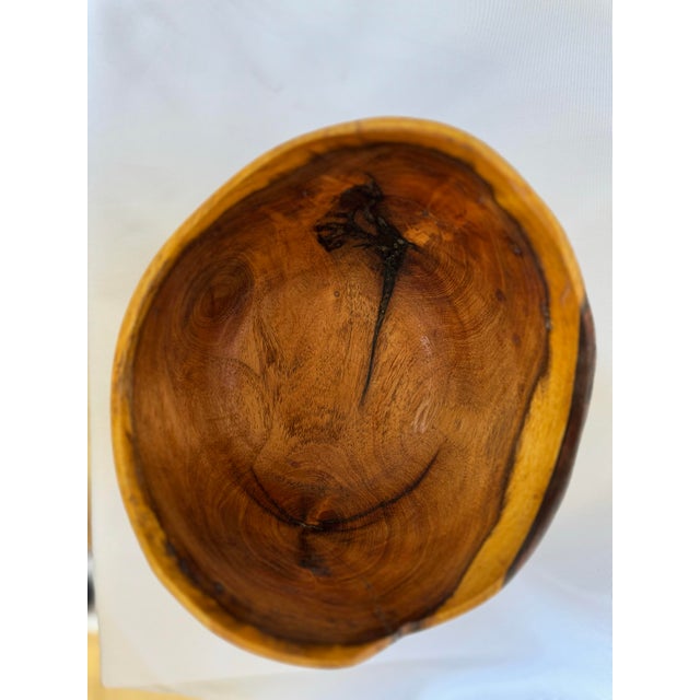 Custom Mesquite Bowl For Sale - Image 10 of 12