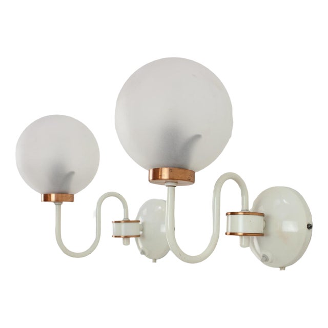 Mid-Century Wall Lamps from Drukov, 1970s, Set of 2 For Sale