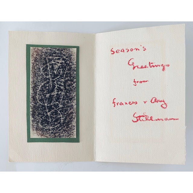 Abstract Ary Stillman, NYC School Abstract Expressionist Russian-American Painter Pastel Drawing For Sale - Image 3 of 5