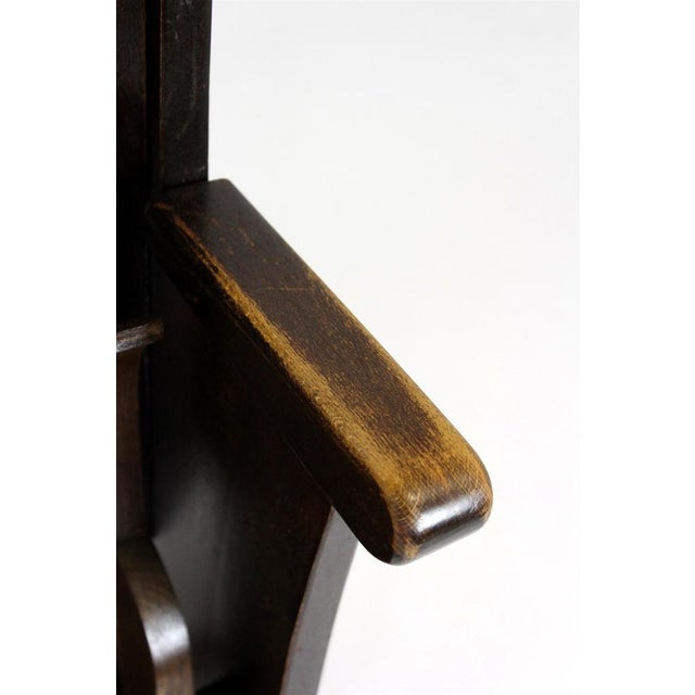 1950s Vintage Czech Cinema Chair in Wood from Ton, 1940s For Sale - Image 5 of 11