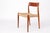 Mid-Century Modern Model 77 and 57 Dining Chairs in Teak and Cord by Niels Otto (N. O.) Møller for j.l. Møllers, Denmark, 1960s, Set of 6 For Sale - Image 4 of 8