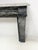 Napoleon iii style fireplace in "bleu turquin" marble two console-style jambs with recessed fluting very good condition...