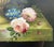 Textile Late 20th Century Large Original Vibrant Floral Still Life Oil on Canvas For Sale - Image 7 of 12