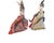 A rare and impressive pair of antique Japanese Meiji period Hina Dolls depicting the Emperor (Odairi-sama) and Empress...