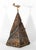 Reflective Sculpture, in Excellent Condition, Authentic 2001 Creation in Gold Leaf and Hand Painted Wood, proposed by...
