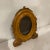 Victorian Early 20th Century Louis XV Victorian Golden Oak Oval Picture Frame For Sale - Image 3 of 5