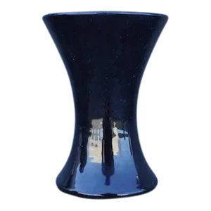 1930s Bauer Matt Carlton Carnation Vase in Black