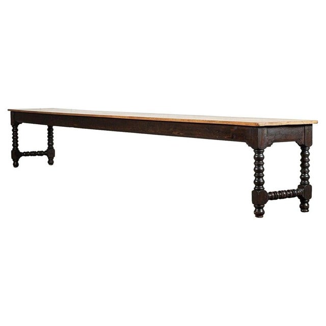 English Pine Convent Refectory Table, 1890 For Sale - Image 18 of 18
