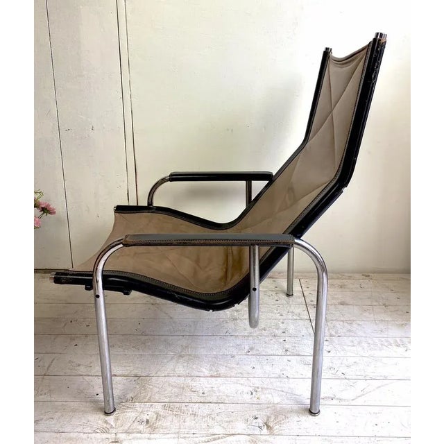 Mid-Century Modern Swiss Lounge Chair by Hans Eichenberger for Strases, 1970s For Sale - Image 3 of 18