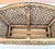Vintage Rattan and Wicker Magazine Rack Book Storage Styling 1960's Boho Cabin Coastal Natural For Sale - Image 11 of 14