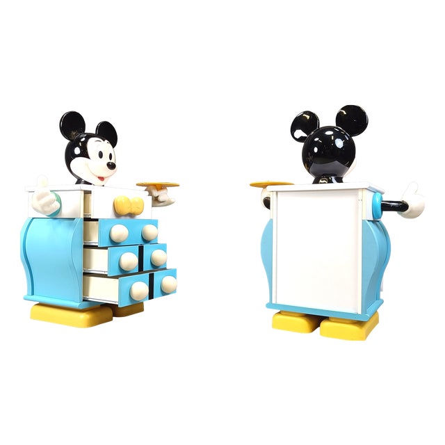 Mickey Mouse Chests of Drawers from Starform, France, 1988, Set of 2 For Sale