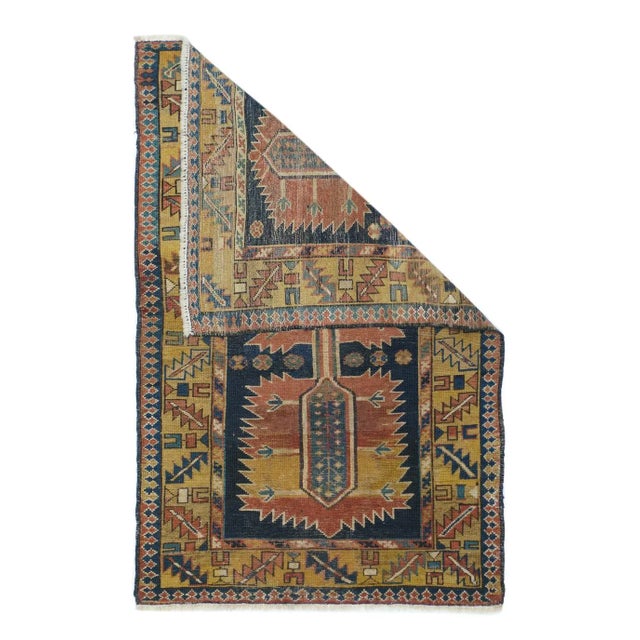 Antique Shirvan Rug 2'6'' x 4'1''.