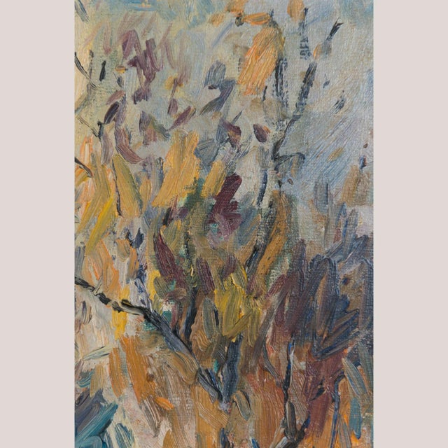 Sebastià Badia, Landscape with Trees, 1980s, Oil on Canvas For Sale - Image 4 of 7