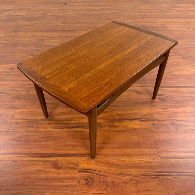 Wood G-Plan Brasilia Vintage Teak Side Table For Sale - Image 7 of 8