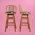 Pair of Swivel Rattan Counter Stools – A stylish and functional vintage pair with timeless island-inspired charm. These...