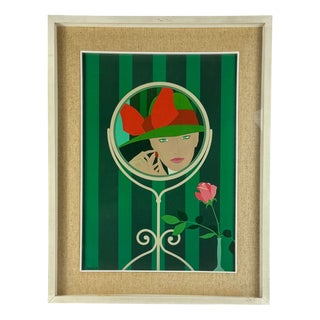 Amleto Dalla Costa, Composition, 1980s, Original Serigraph, Framed For Sale