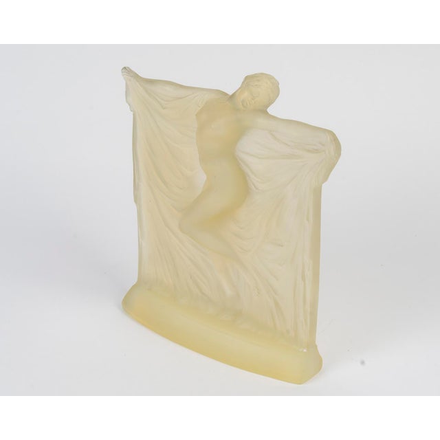 René Lalique René Lalique, Butterscotsh Thais Statuette, 1925, Glass For Sale - Image 4 of 9