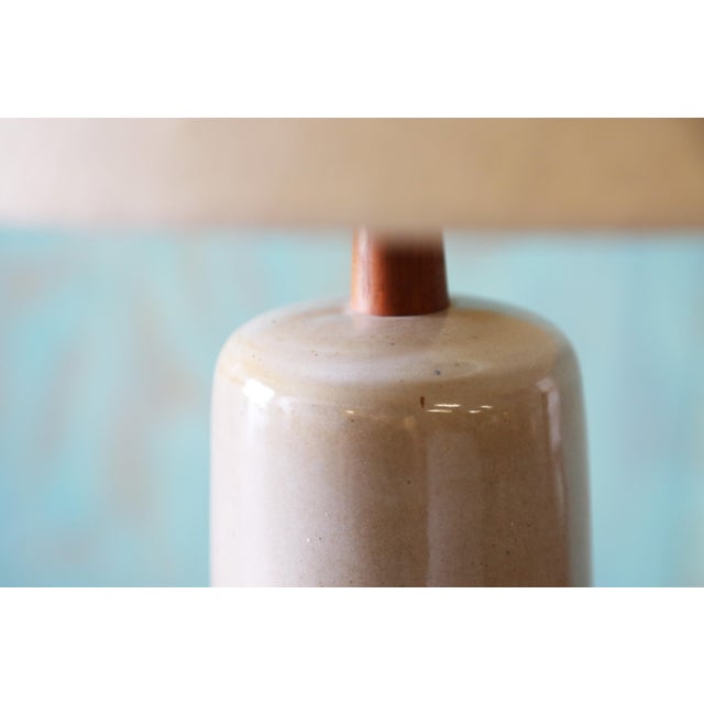 Gordon and Jane Martz M41 Lamp for Marshall Studios Light Gray Blue White For Sale - Image 6 of 10