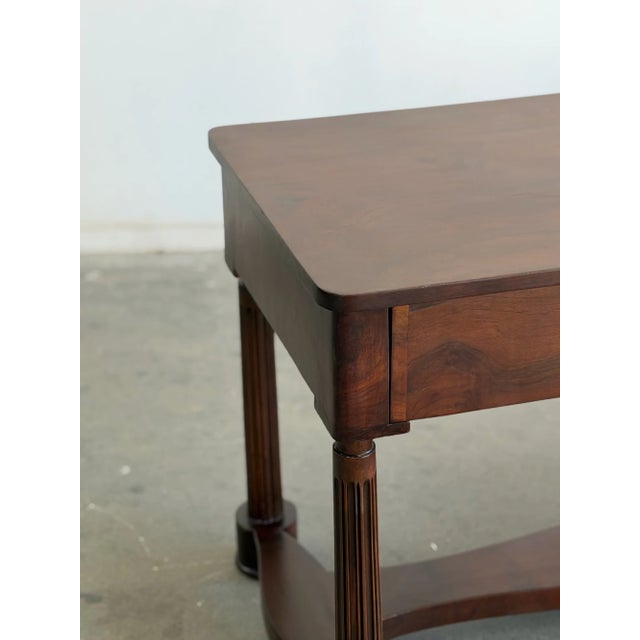 Antique Burl Walnut Desk For Sale - Image 12 of 18