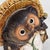 Ceramic Decorative Tanuki Tanuki Statue in Shigaraki Pottery, 1980s For Sale - Image 7 of 14