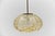 1960s Yellow Oval Murano Glass Ball Pendant Lamp by Doria Leuchten, Germany, 1960s For Sale - Image 5 of 11