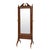 Sheraton Revival Inlaid Cheval Floor Mirror, 1890s For Sale - Image 14 of 14