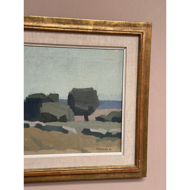 William Herbert Fleetwood, Landscape, 1951, Oil Painting on Canvas, Framed For Sale - Image 14 of 18