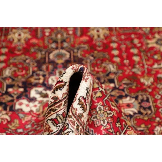 Middle Eastern Hand-Knotted Tabriz Rug For Sale - Image 9 of 11