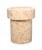 Configuration Side Table, Bleached Burl Wood For Sale