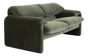 Two-Seat Sofa by Vico Magistretti for Cassina, 1973