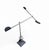 Adjustable Aluminium Floor Lamp, 1980s For Sale - Image 3 of 7