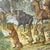 Victorian Antique Print 'The Hunters Funeral', Germany Late 19th Century For Sale - Image 3 of 7