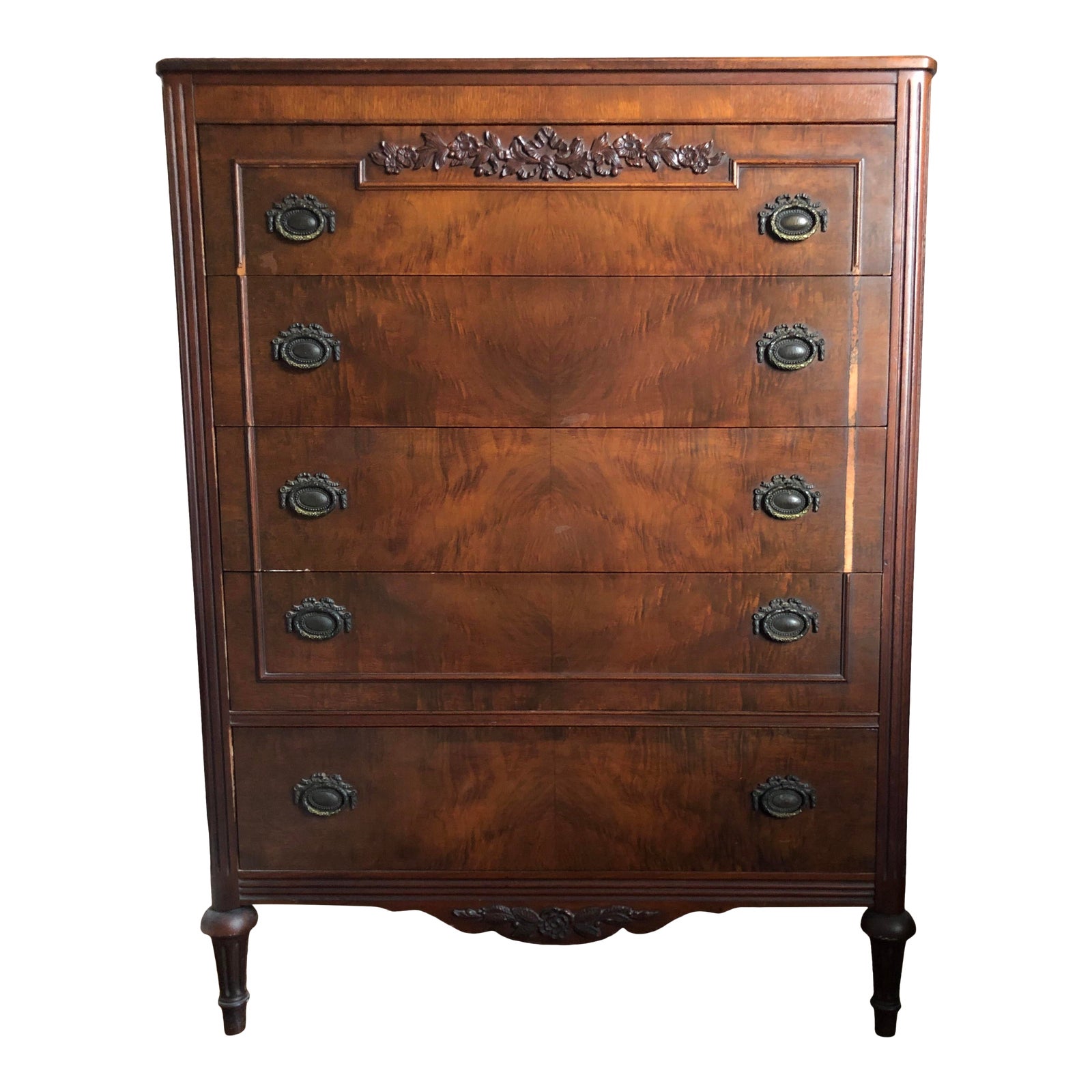 West Michigan Furniture Company Highboy Dresser Chairish
