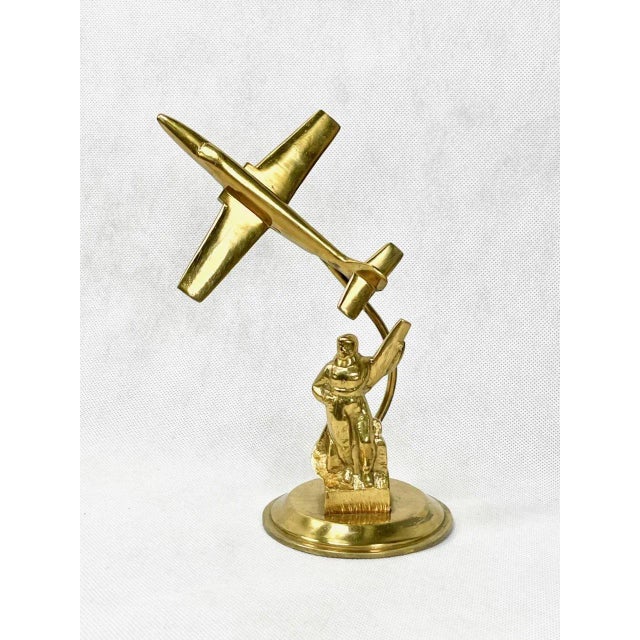 Polish PZL TS-11 Iskra Desk Plane Figurine, 1950s For Sale - Image 4 of 8