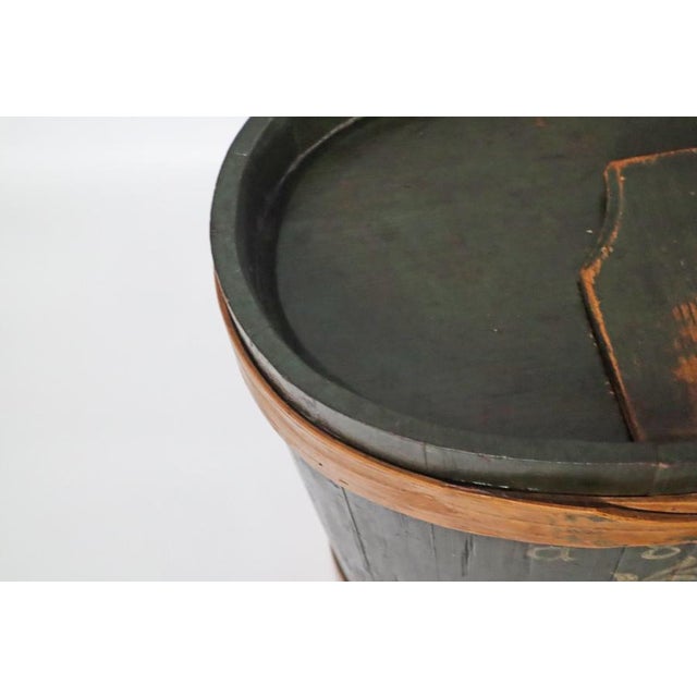 Hand-Painted Wooden Satchel Box, Germany, 1803 For Sale - Image 9 of 18