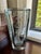 Strombergshyttan Vintage Strömbergshyttan B1046 Swedish Mid-Century Ice Blue Engraved Crystal Vase For Sale - Image 4 of 14