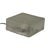 Late 20th Century Vintage Ceiling or Wall Mounted Lamp with Ribbed Glass and Metal Mount, Former Czechoslovakia, 1970s For Sale - Image 5 of 8