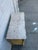 Stone Vintage French Provincial Hand Painted Cane Door Cabinet With Marble Top For Sale - Image 7 of 11