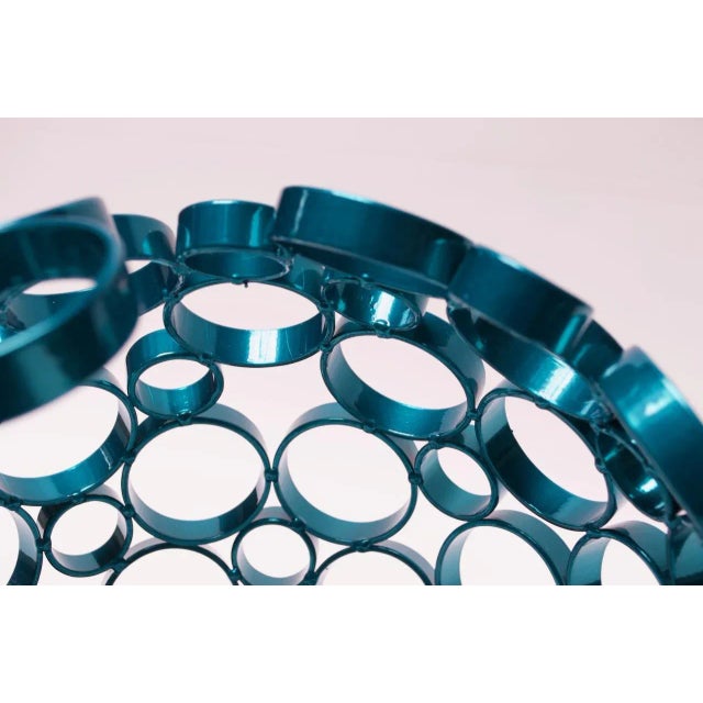 Contemporary Contemporary Steel "Orb" Sculpture by Scott Behr For Sale - Image 3 of 13