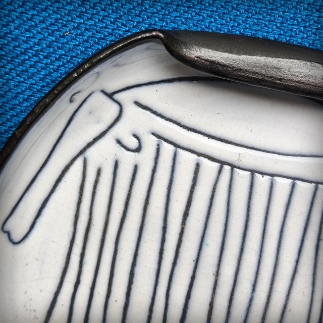 Ceramic Bowls by Jacques Innocenti for Vallauris, France, 1950s, Set of 2 For Sale - Image 9 of 18