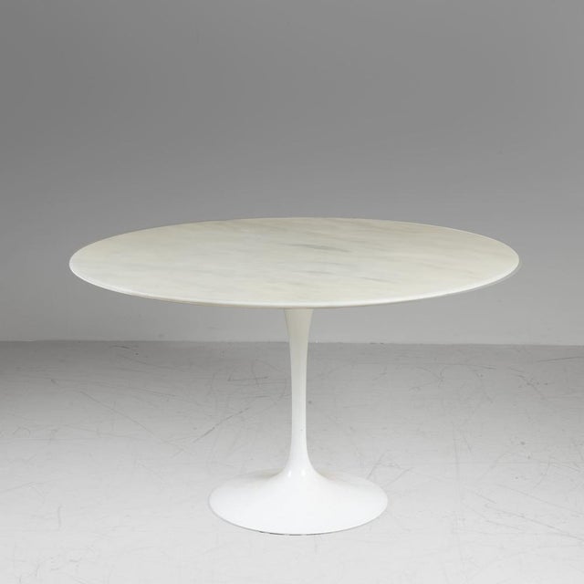Tulip Table in Marble by Eero Saarinen for Knoll, 1955 For Sale - Image 11 of 11