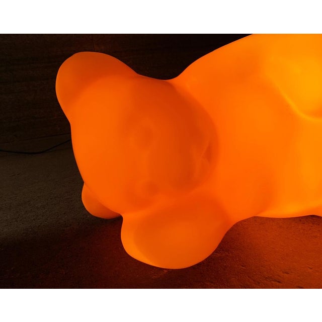 Postmodern German Lumibär Bear Floor Lamp by Klein & Leidig for Flötotto, 1990s For Sale - Image 16 of 18